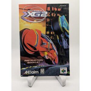 Extreme-G 2 (XG2) Nintendo 64 N64 ~ Instruction Manual Only